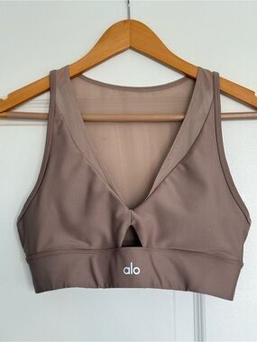 Alo Yoga Air Mesh Bra/ Sport Top Small